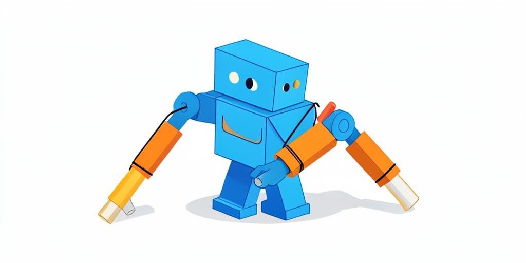 Invento creativo construido con cartón